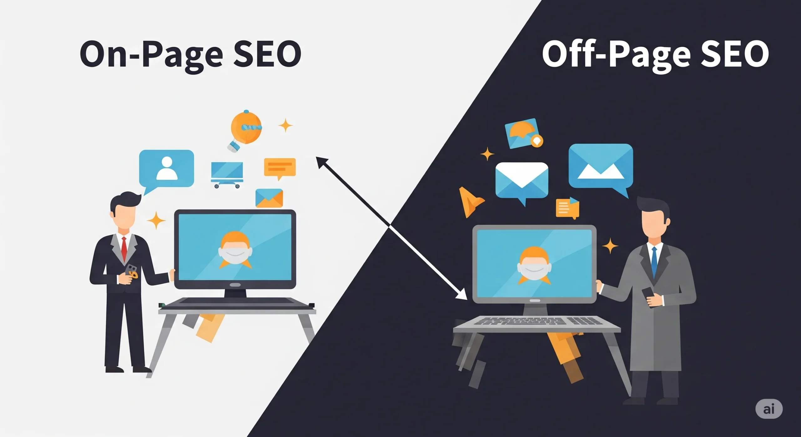 On-Page vs Off-Page SEO