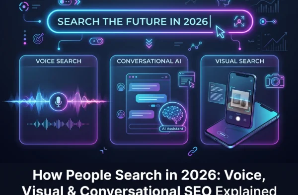 How People Search in 2026: Voice, Visual & Conversational SEO Explained