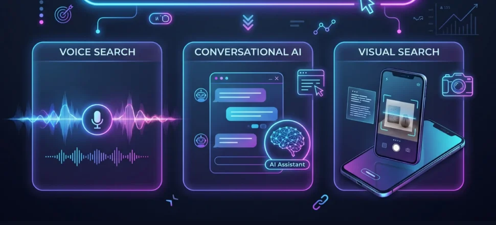 How People Search in 2026: Voice, Visual & Conversational SEO Explained