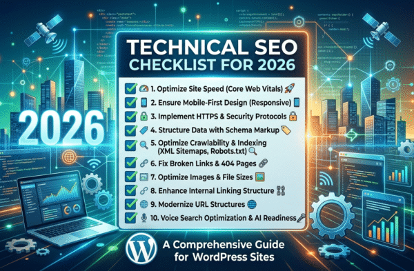 Technical SEO checklist 2026
