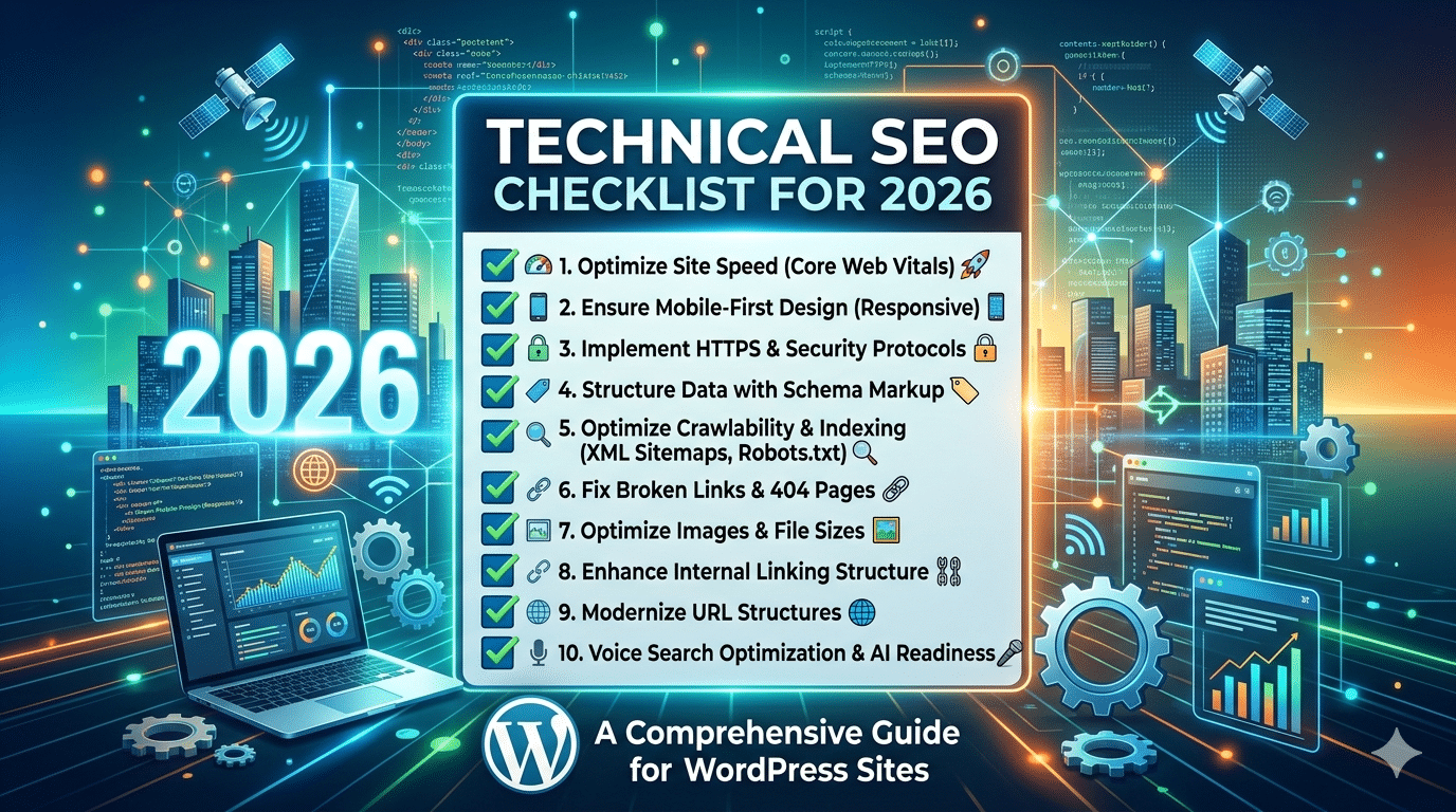 Technical SEO checklist 2026